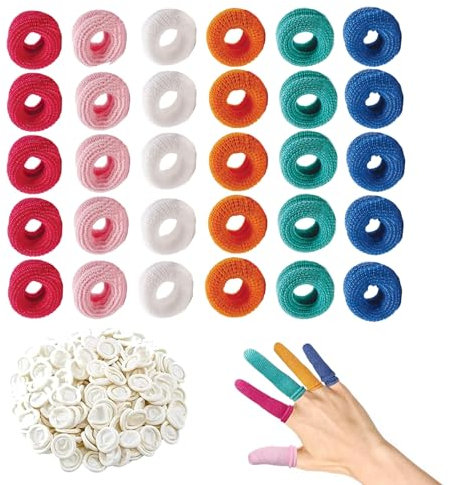 50 Pcs Vendaje Tubular Para Dedos Manos Venda Tubular Dedos Para Dedos Venda Tubular Dediles Para Dedos Manos Dediles Para Dedos Manos Dediles Para Dedos Dedales Desechables Vendaje De Dedo