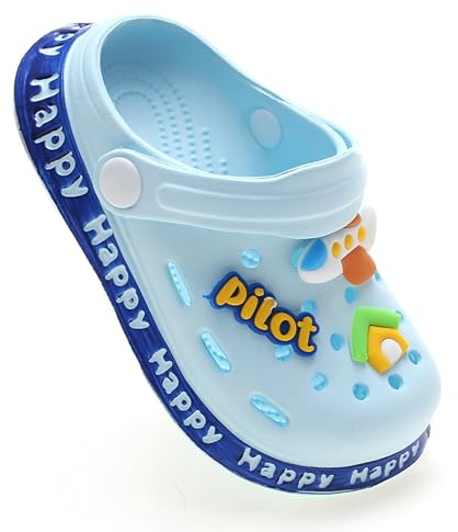 AYUEBO Enfant Mules et Sabots Sandales de Plage à Enfiler Légère Chaussures Pantoufles Clog Été Antidérapant Chaussons pour Fille Garçon pour Piscine de Jardin