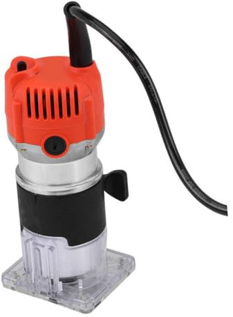 Housoutil áquina De Grabado Laminadora De Madera Cortadora De Madera Eléctrica áquina Cortadora De Madera Herramienta De Ruta De Madera Herramientas De Ranurado De Madera Rojo