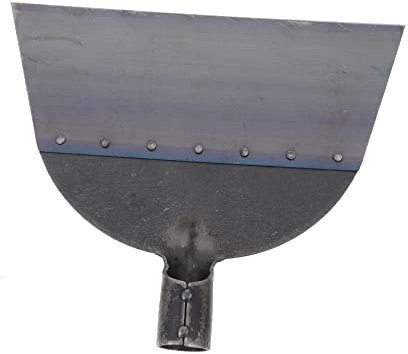 Mipcase 1 Pc Pelle kit Jardinage kit de Jardinage Outils de Nettoyage extracteur baguage belette Bordure Outil Multifonction bêche en métal bêche de Nettoyage des excréments Plaque d'acier