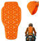 KQWVZ Paraschiena Moto, 42 X 23 Cm Protezioni Moto, Protezione Schiena Moto, Protezione Moto, Per Moto,Protezione Schiena Moto, Confortevole - Sicurezza E Ventilazione per Moto,Sci,Snowboard