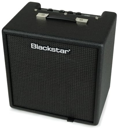 Blackstar Debut Bass 25 Combo Amp – 25W Bass Guitar Amplifier with Clean & Overdrive Channels, 3-Band EQ, Line In & Headphone Output – Powerful Practice Amp with 8” Speaker