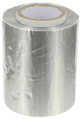 Cabilock Feuille de Retrait D'ongles en Papier Aluminium Argenté 500g pour Manucure Professionnelle et Usage Domestique, Rouleau Épais pour Nail Art Facile et Précis