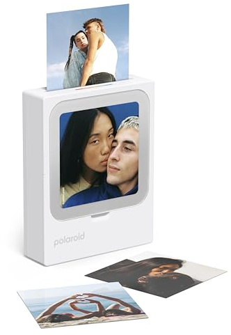 Polaroid Hi-Print - Bluetooth Connected 3x3 Photo Dye-Sub Printer - 10 Photo Sheets Included (9196)