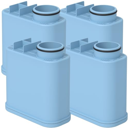 Set 4x Premium Filtro de Agua Compatible con Philips 421946039401, 4300 Serie, 4400 Serie, 5000 Serie Cafetera Automática, Máquina de Espresson | 4 Piezas, Filtros, Repuestos, Accesorios