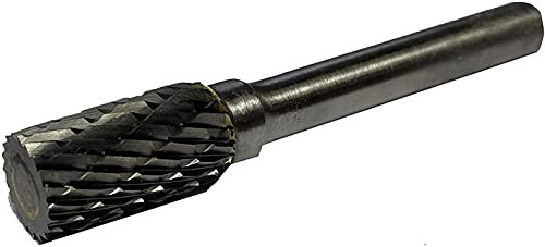 CNC QUALITÄT Hartmetall Frässtifte Ø 8-12 mm - Form A Zylinderform - kreuzverzahnter Schaftfräser zum Entgraten - 8 mm