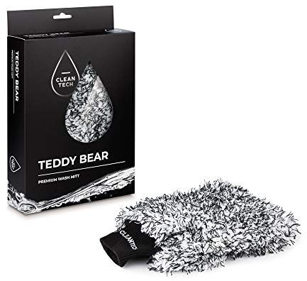 CLEANTECH CO Premium Autowaschhandschuh für die Autowäsche und Autopflege Extrem saugstark Entfernt hartnäckigen Schmutz mühelos 26x20 cm Autowaschhandschuh Microfaserhandschuh Wash mitt
