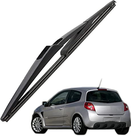 QHYTL Scheibenwischer Für Auto Scheiben Wiper Blades Für Clio 3 Grandtour 2008-2012 Wischerblatt Vorne Wischblätter Gummi Windshield Wipers 600mm+400mm fit Bajonettarme,Rear Window Wiper 1pcs-300mm