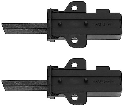 eMagTech 1 Coppia Spazzole In Carbone Con Supporto 4006020152 481281719419 Compatibile Con AEG Compatibile Con Electrolux Compatibile Con Indesit Lavatrici