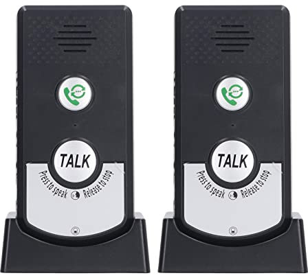 Interphone sans Fil Interieur, Systeme d'interphone dans la Maison Interphone sans Fil Longue Portée Intercomunicador sans Fil, pour Maison au Bureau