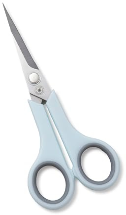 Missouri Star Scissors All Purpose - 6” Precision Tip Scissors for Cutting Fabric, Sewing, Crafting - Ultra Sharp with Comfort Grip and Blade Cover, NOT8078