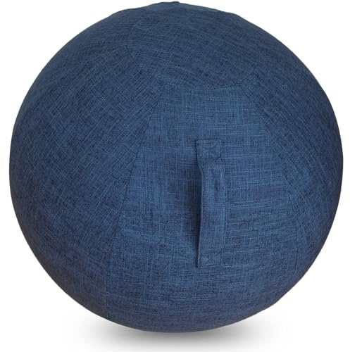 WTZHHK Exercise Ball Cover for Pilates Ball, Yoga Ball, Birthing Ball, Sitting Ball Chair, Office Ball Chair[Ball not included]