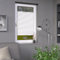 Deco-Raum Plissee auf Maß für alle Fenster innen, Montage in Glasleiste mit Spannschuh, Plissee mit Bohren Faltrollo Sichtschutz und Sonnenschutz Farbe Weiß B:121-130 cm, H: 101-150 cm