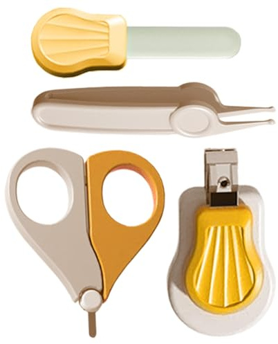 Tijeras para uñas para niños pequeños, cortaúñas para bebés | Lindos y exquisitos cortaúñas para bebés con lima de uñas | Cortauñas seguras para bebés con diseño ergonómico para niños recién nac