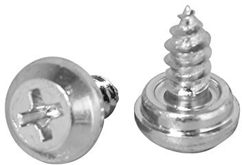 DIWARO® Nippelschraube 6mm x 10mm für Kunststoff Rolladen-Führungsschiene. Passend für Profil Deceuninck | Rolllade, Rollo, Jalousie (10 Stück)