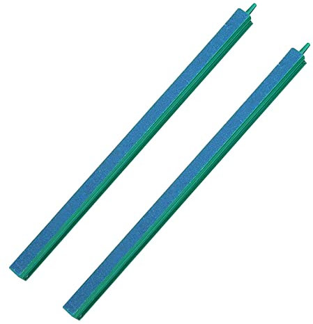 GZLCEU 2 Stück Luftstein Aquarium,41.6cm Ausströmerstein Aquarium für Aquarien Teichen Hydrokulturen Fischmärkten Süß Oder Salzwasseraquarien Werden