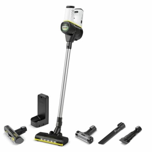 KÄRCHER Aspirapolvere a Batteria VC 6 Cordless OurFamily Pet, Autonomia 50 Minuti, Peso 2.6 Kg, Bocchetta per Pavimenti e Fessure, Spazzola Turbo e per Mobili 2in1