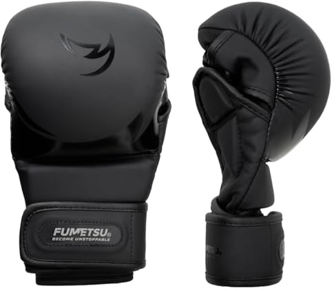 Fumetsu Ghost S3 Kids MMA Sparring Gloves Black/Black