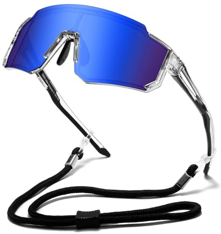 DUCO Lunette de Soleil Enfant Polarisées Sport 8-16 Ans