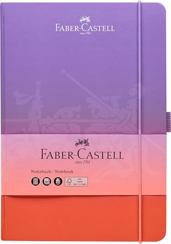 Faber-Castell – Anteckningsbok DIN A5 Punchy Melon dotted | Anteckningsbok med prickade sidor och 100 g/m² papper för bullet journal, studier och kontor