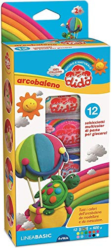 Didò - Arcobaleno Pasta Modellabile, Multicolore, 397900