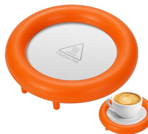 kaffevärmare, muggvärmare för drycker, 55 grader Celsius konstant temperatur USB smart uppvärmd muggmatta | USB smart uppvärmd glasunderlägg för
