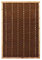 Weidenzaun Element Mia mit 180x120cm in Premium Qualität, gekochte Weide, Holz gebeizt von bambussi.com