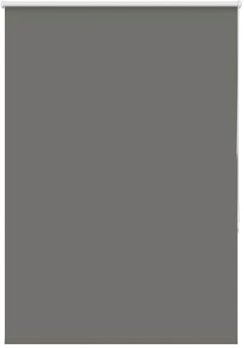 vidaXL Estor Enrollable Opaco Gris 100x175 cm Tela Ancho 95,7 cm