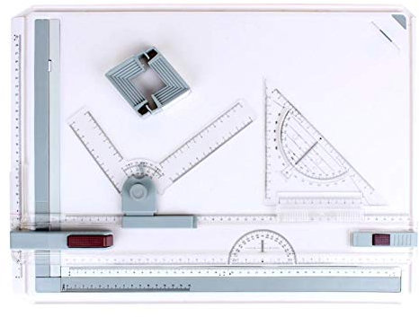 Professionelles A3-Zeichenbrett mit klarer Linie, Parallelbewegung und verstellbarem Winkel, multifunktionaler Zeichentisch für Künstler und Architekten