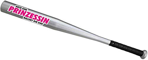Baseballschläger Aluminium Prinzessin ballert dir eine 26 Zoll 65 cm lang ideal zum Baseball