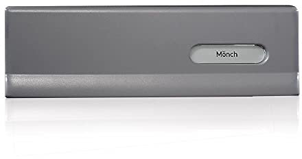 RENZ/Einzel-Briefkasten für Türen & Tore/RAL-Farbe 9007/12 Liter Durchwurfbriefkasten mit Zugluftbürste/Stahl-Einwurfklappe mit RSA1-Namensschild/Dein-Briefkasten.de