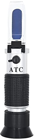 Refractometer for Car Automotive Antifreeze Tester Battery Fluid Antifreeze Measuring Device Glass Freezing Point Water Coolant