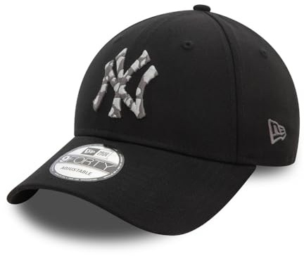 New York Yankees Seasonal Infill 9Forty Black Grey