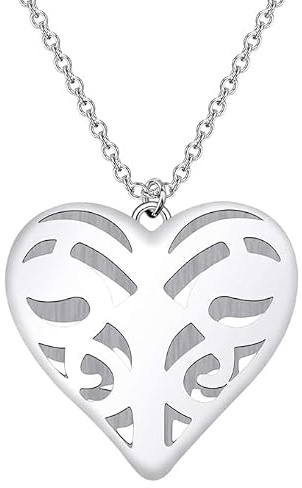 PRINCESS CUTENESS BUTIK Caroline Forbes vampyr ihåligt hjärta hänge halsband