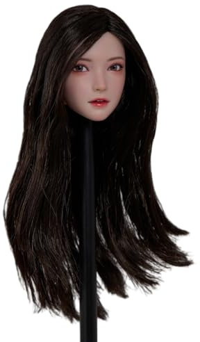 HiPlay 1/6 Testa Scultura Bellezza Asiatica con Occhi Mobili - Yueyue Ver.D Per Figure d'Azione