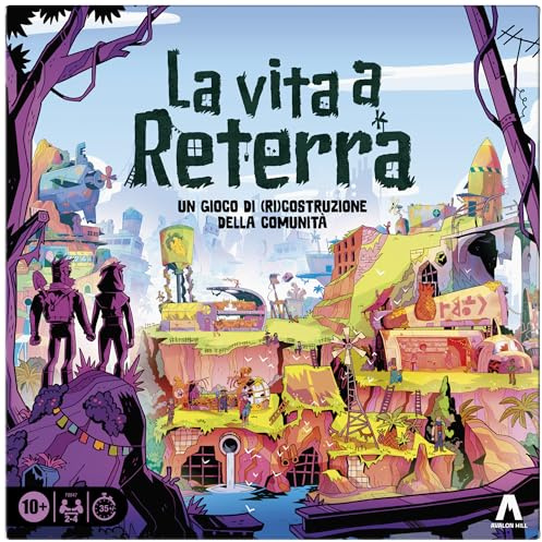 Life in Reterra, gioco da tavolo di strategia - Versione italiana