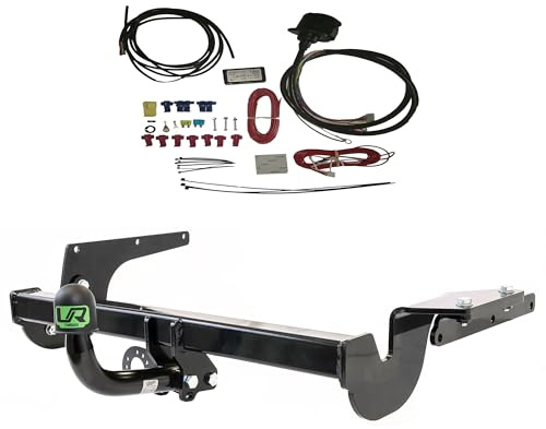 Umbra Rimorchi Barra de remolque fija y cableado 13P C2 compatible con Volkswagen Golf V-VI VARIANT JETTA 43055/F