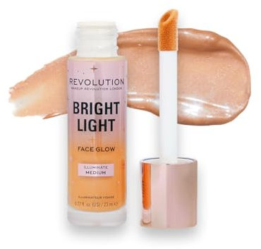 Revolution Bright Light Face Glow, Aufhellende Hauttönung, Strahlender Teint, Schimmerndes Medium