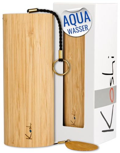 Koshi Klangspiel Wasser - Aqua Windspiel - Wind Chime Bambus - Für Yoga Meditation Garten