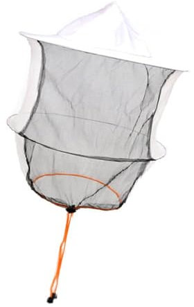 Oshhni Imkerhut mit gut sichtbaren Schleiern, Angelausrüstung, Outdoor, strapazierfähig, Geschenke, Mehrzweck-Imkerhut für Landwirte