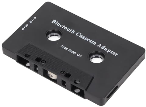 Wakects BT Kassettadapter, Brusreducering Stereo High Fidelity Tape Aux-mottagare med Multifunktionskontroll för Bilplatta MP3-spelare Telefonhögtalare