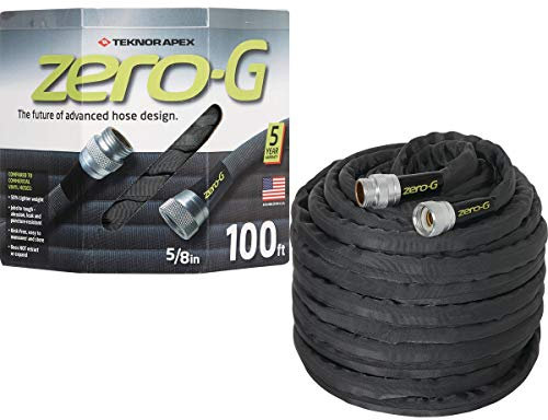 Apex 4001-100 5/8 X 100' Zero-G Lightweight Ultra Flexible Durable Kink- Free Garden Hose