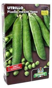L'Ortolano SEME DI PISELLO MEZZA RAMA UTRILLO - Confezione da Gr.500