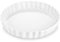 LOVECASA Porcelain Pie Dish, Round Quiche Dish for Oven, BBQ, Pizza, Pie Pan, Tart Pan,Quiche Pan,Quiche Tin/Flan Dish, White(26 X 3.7cm)