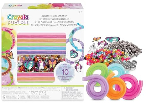 Crayola Creations - Gestalte Deine Eigenen Unicorn Magic Armbänder und Verbreite Freundlichkeit, Kreative Beschäftigung und Geschenk für Mädchen, ab 8 Jahren