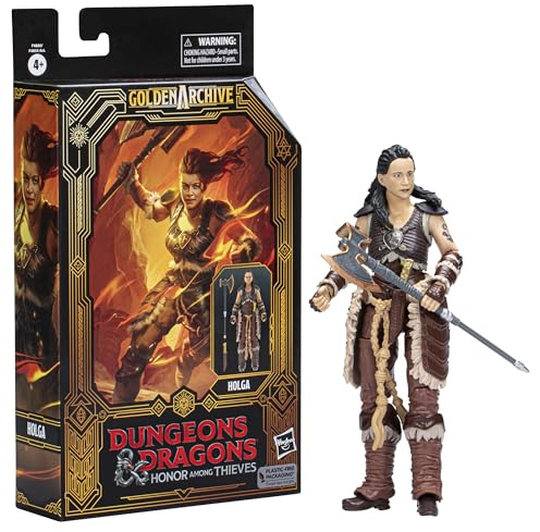 Dungeons & Dragons - El Honor Entre Ladrones - Golden Archive - Figura de colección de Holga a Escala de 15 cm Inspirada en la película de D&D