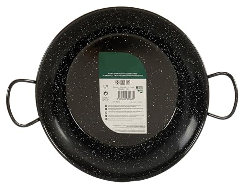 San Ignacio Sarten profunda, de fondo hondo, esmaltada con asas 24 cm colección LA DEHESA