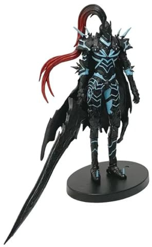 Qixiaan Igeuliteu/Igris Figurine de Sung Jin Woo avec couteau en PVC Décoration de collection Cadeaux fans 21 cm