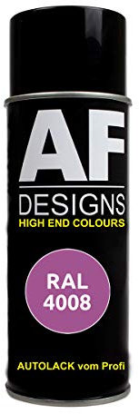Alex Flittner Designs RAL Vernice Spray Auto bomboletta Spray RAL 4008 SIGNALVIOLETT Opaco