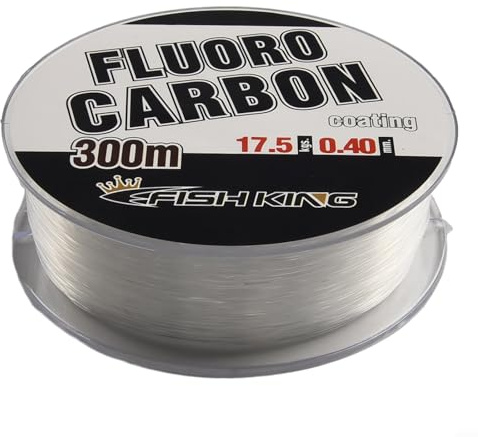 Sedal de pesca de fluorocarbono de 300 m, 0,3 – 0,5 mm, transparente, multiusos, línea de pesca, sedal de pesca, sedal de fibra de carbono
